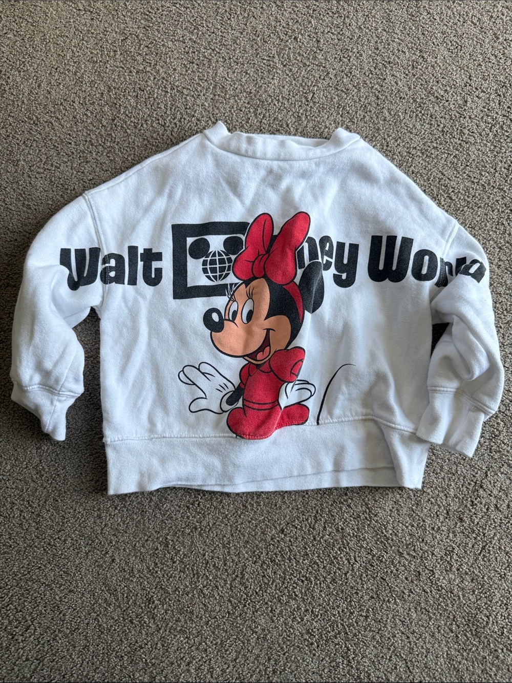 Toddler Walt Disney crewneck
